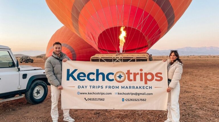 Hot air balloon ride marrakech